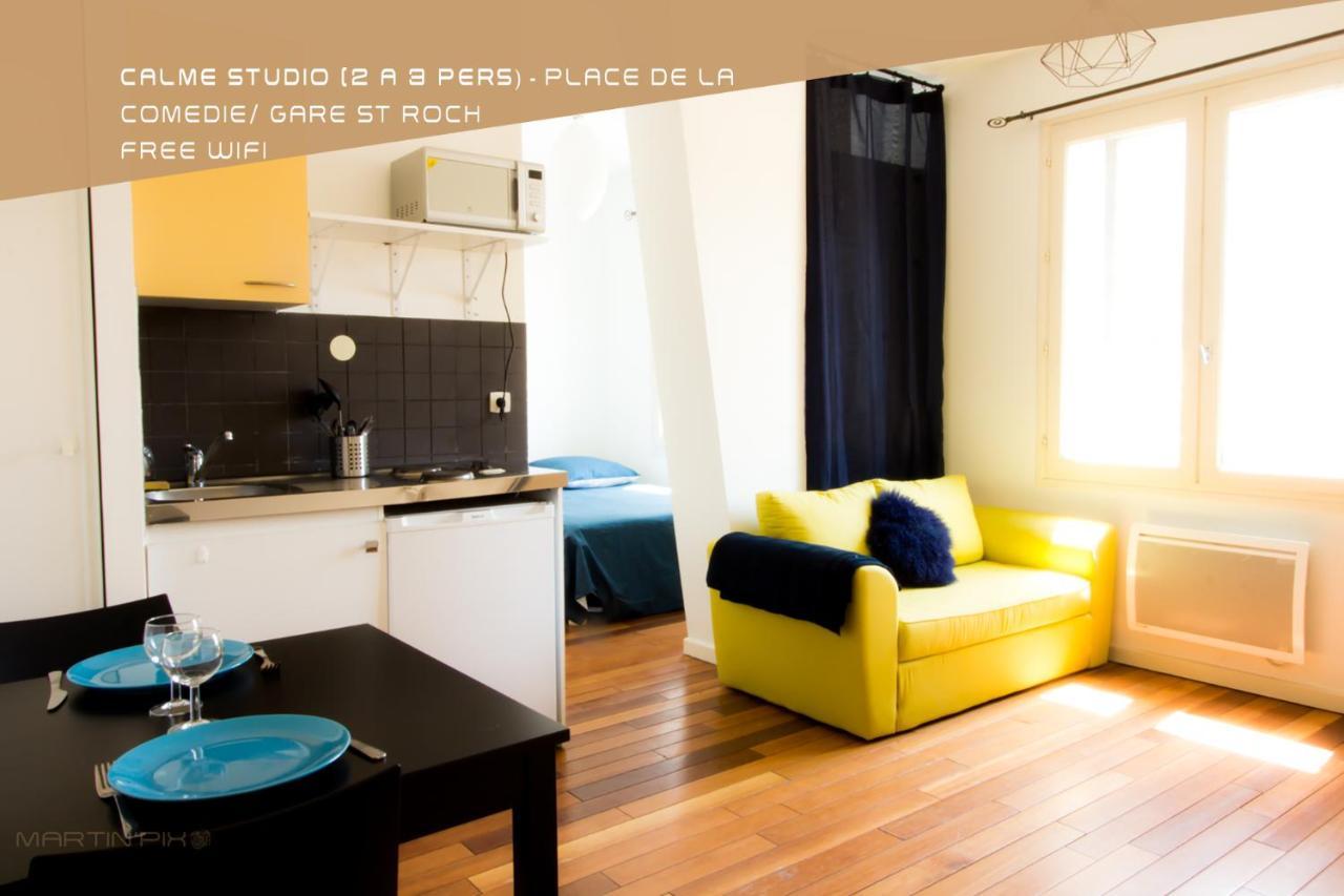 Contemporain Et Pratique - La Conciergerie Martinkey'S Apartment มงต์เปอลิเยร์ ภายนอก รูปภาพ